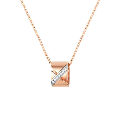 [Azure Tears]LIENS EVIDENCE DIAMOND NECKLACE