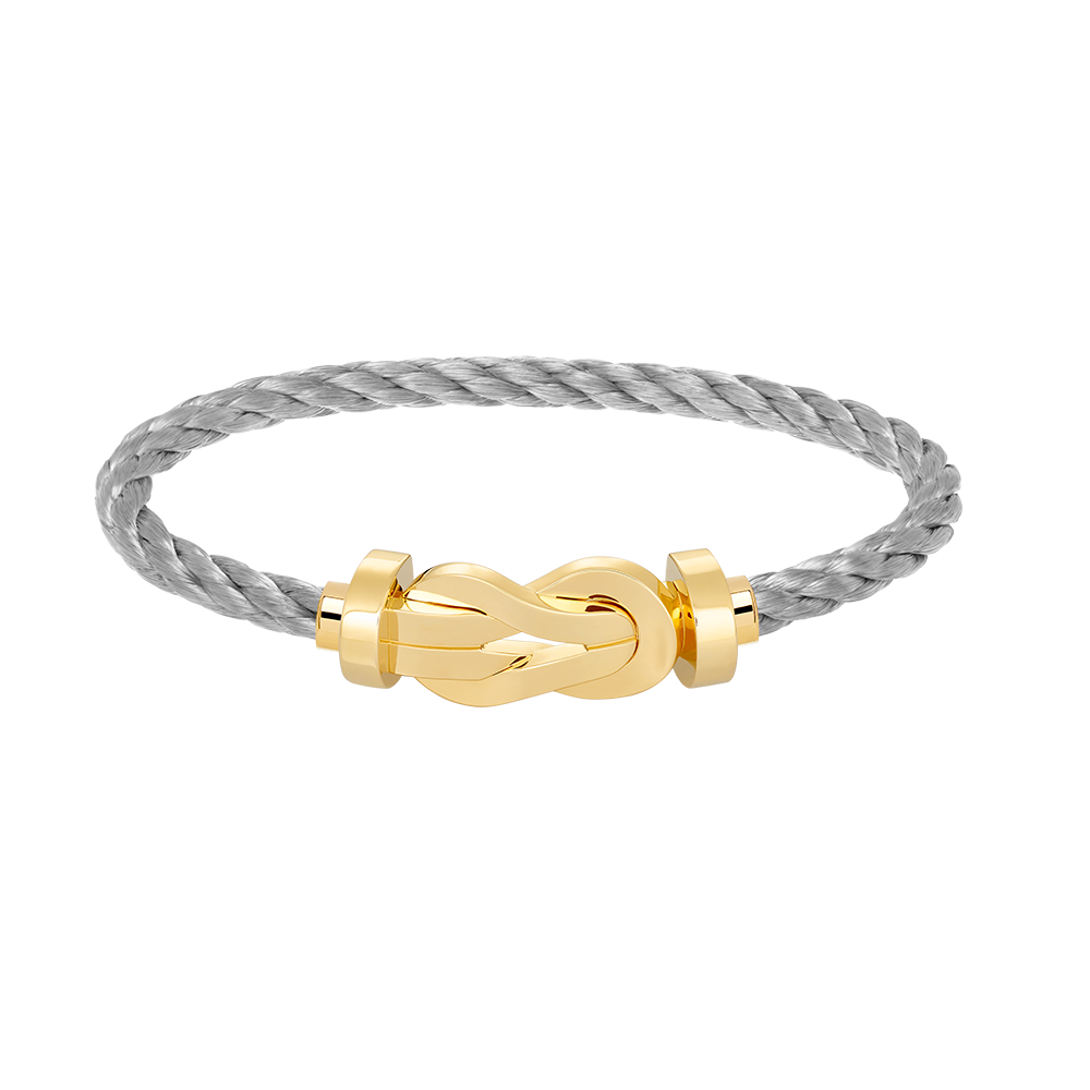 [Azure Tears]LARGE 8-FIGURE BUCKLE BRACELET - GOLD