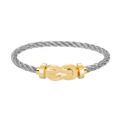 [Azure Tears]LARGE 8-FIGURE BUCKLE BRACELET - GOLD