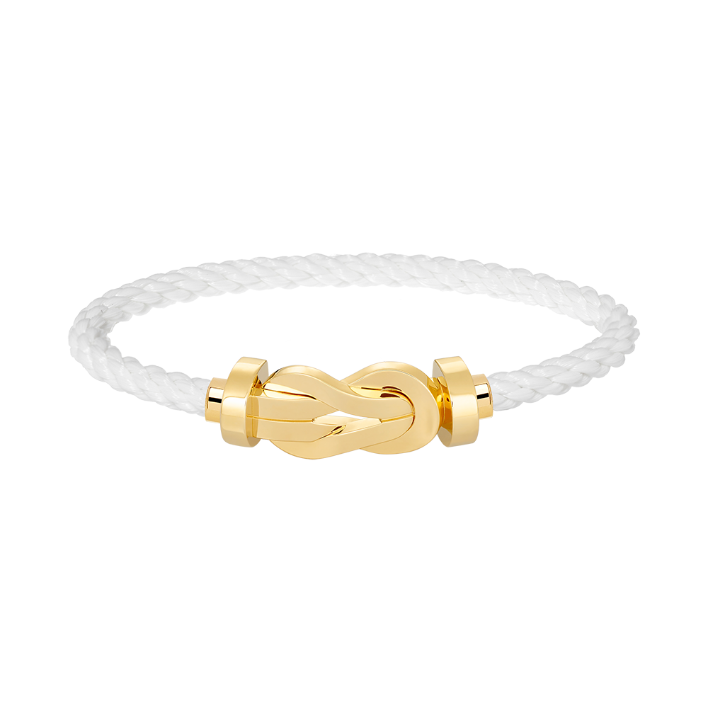 [Azure Tears]LARGE 8-FIGURE BUCKLE BRACELET - GOLD