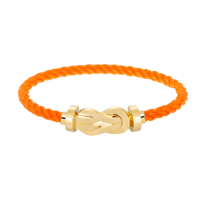 [Azure Tears]LARGE 8-FIGURE BUCKLE BRACELET - GOLD