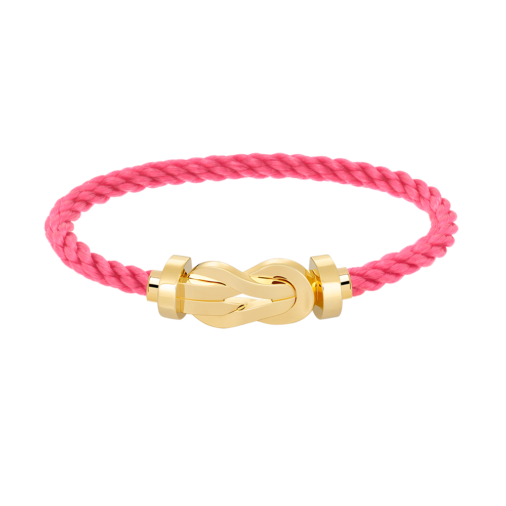 [Azure Tears]LARGE 8-FIGURE BUCKLE BRACELET - GOLD
