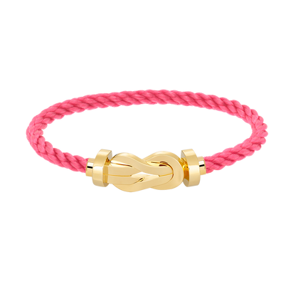 [Azure Tears]LARGE 8-FIGURE BUCKLE BRACELET - GOLD