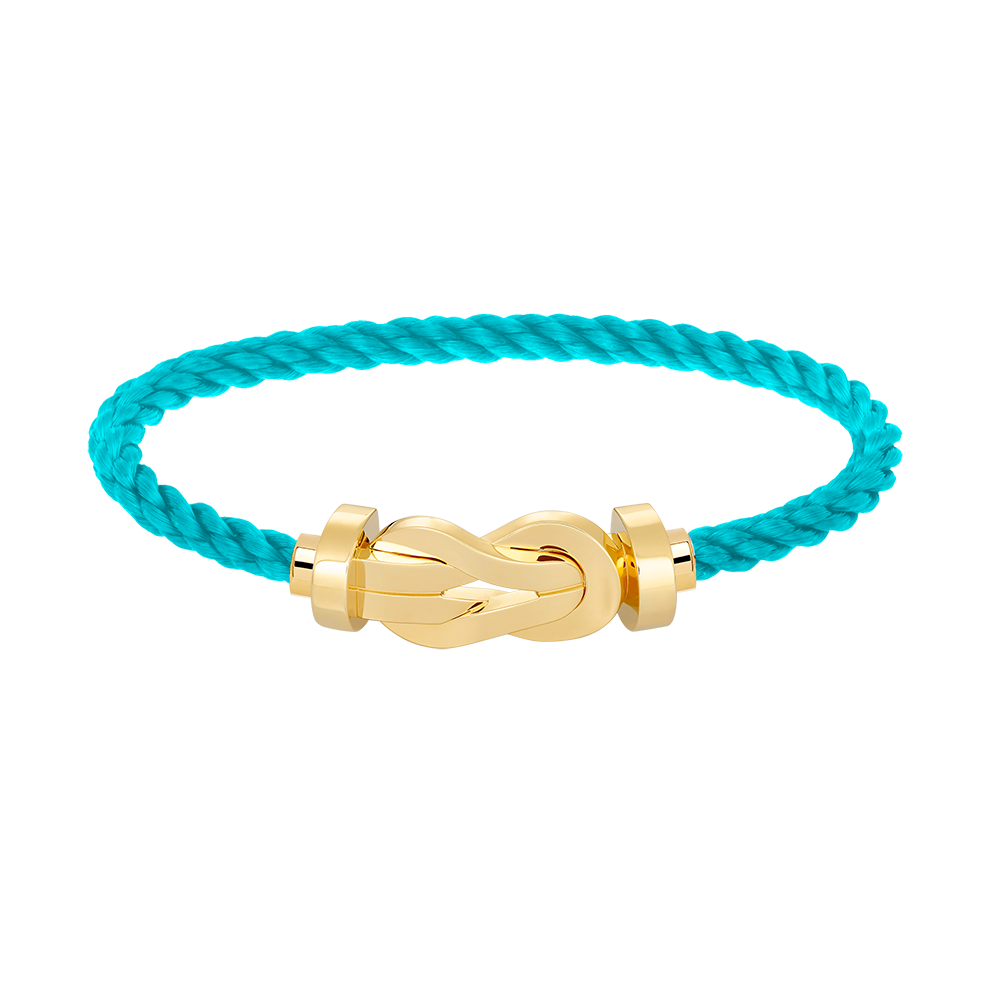 [Azure Tears]LARGE 8-FIGURE BUCKLE BRACELET - GOLD