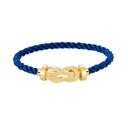 [Azure Tears]LARGE 8-FIGURE BUCKLE BRACELET - GOLD