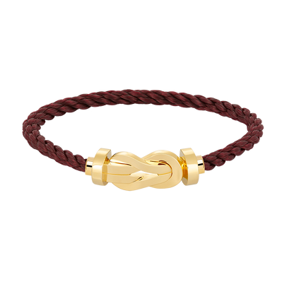 [Azure Tears]LARGE 8-FIGURE BUCKLE BRACELET - GOLD