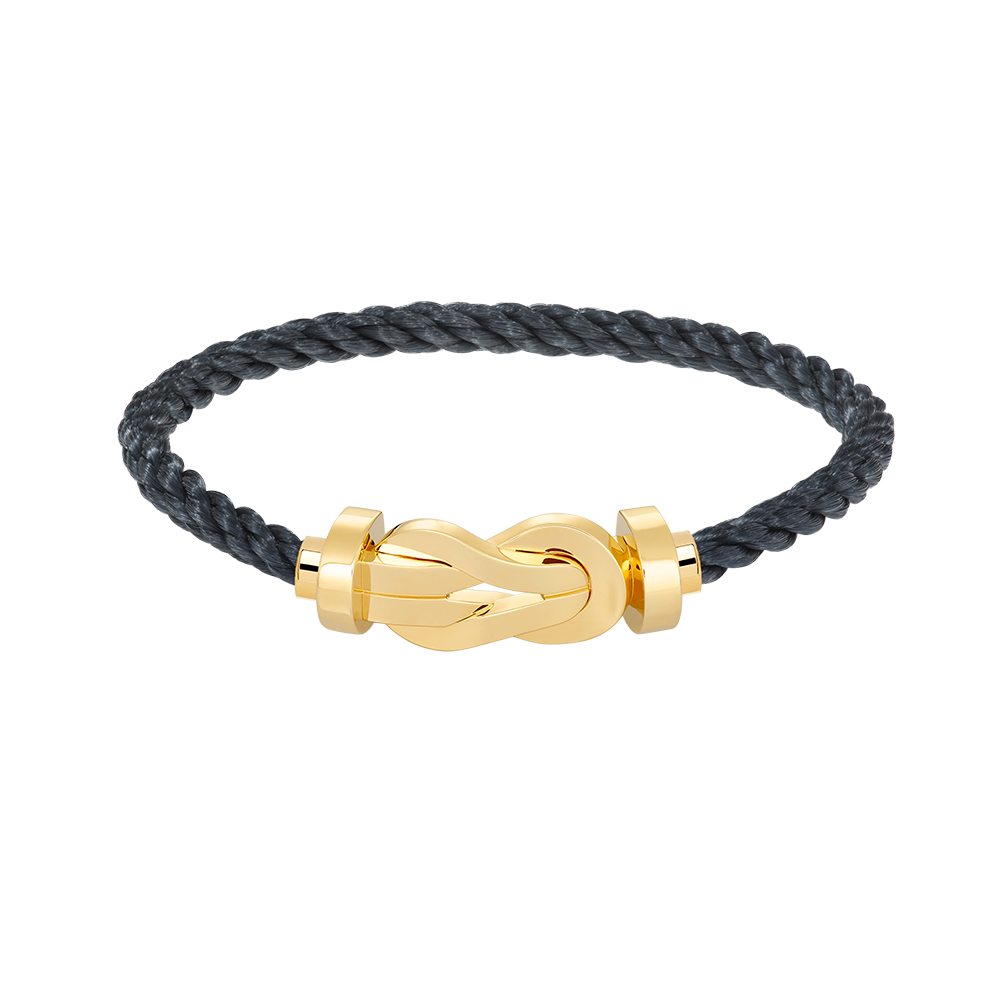 [Azure Tears]LARGE 8-FIGURE BUCKLE BRACELET - GOLD