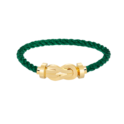 [Azure Tears]LARGE 8-FIGURE BUCKLE BRACELET - GOLD
