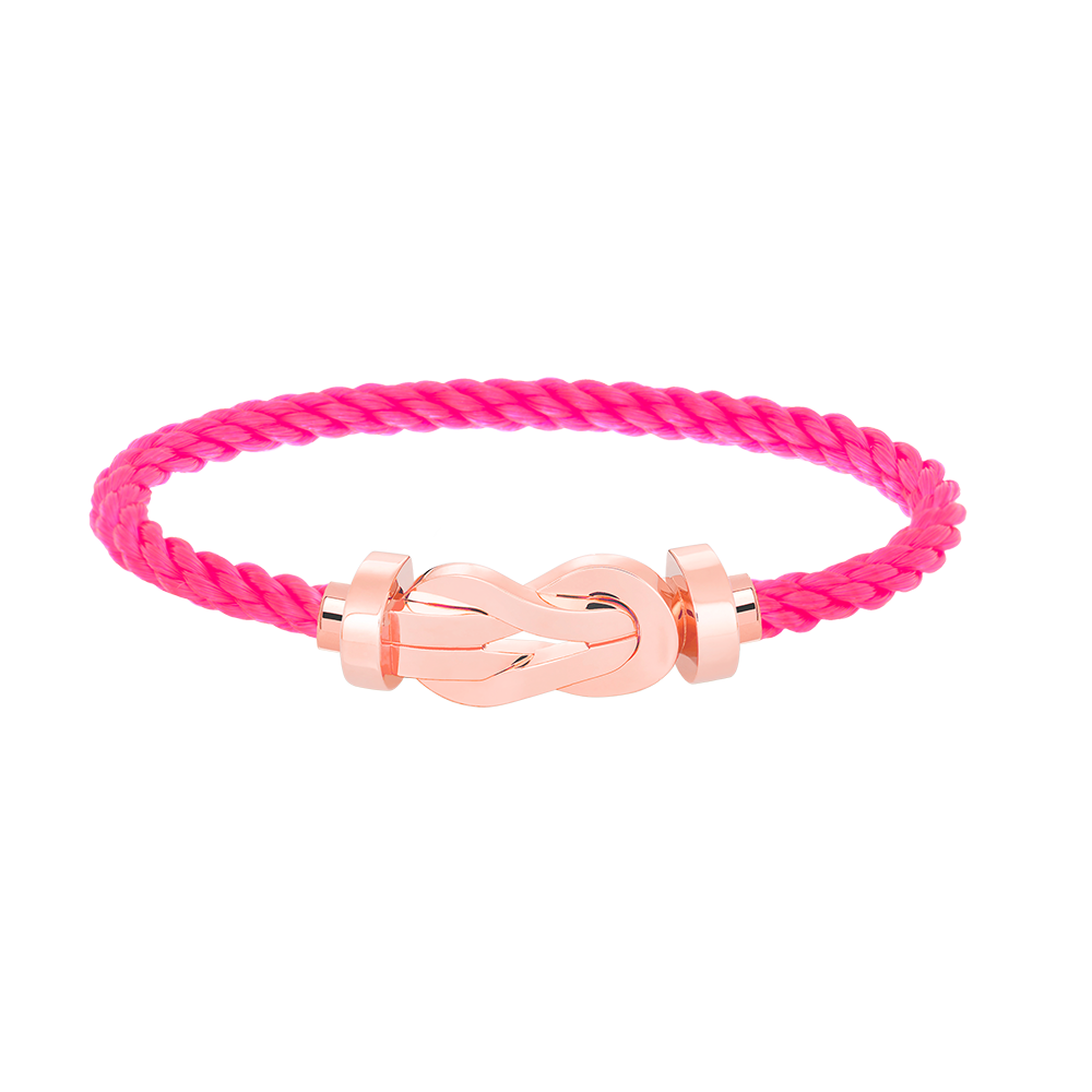 [Azure Tears]LARGE 8-FIGURE BUCKLE BRACELET - ROSE GOLD