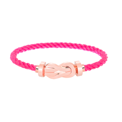 [Azure Tears]LARGE 8-FIGURE BUCKLE BRACELET - ROSE GOLD