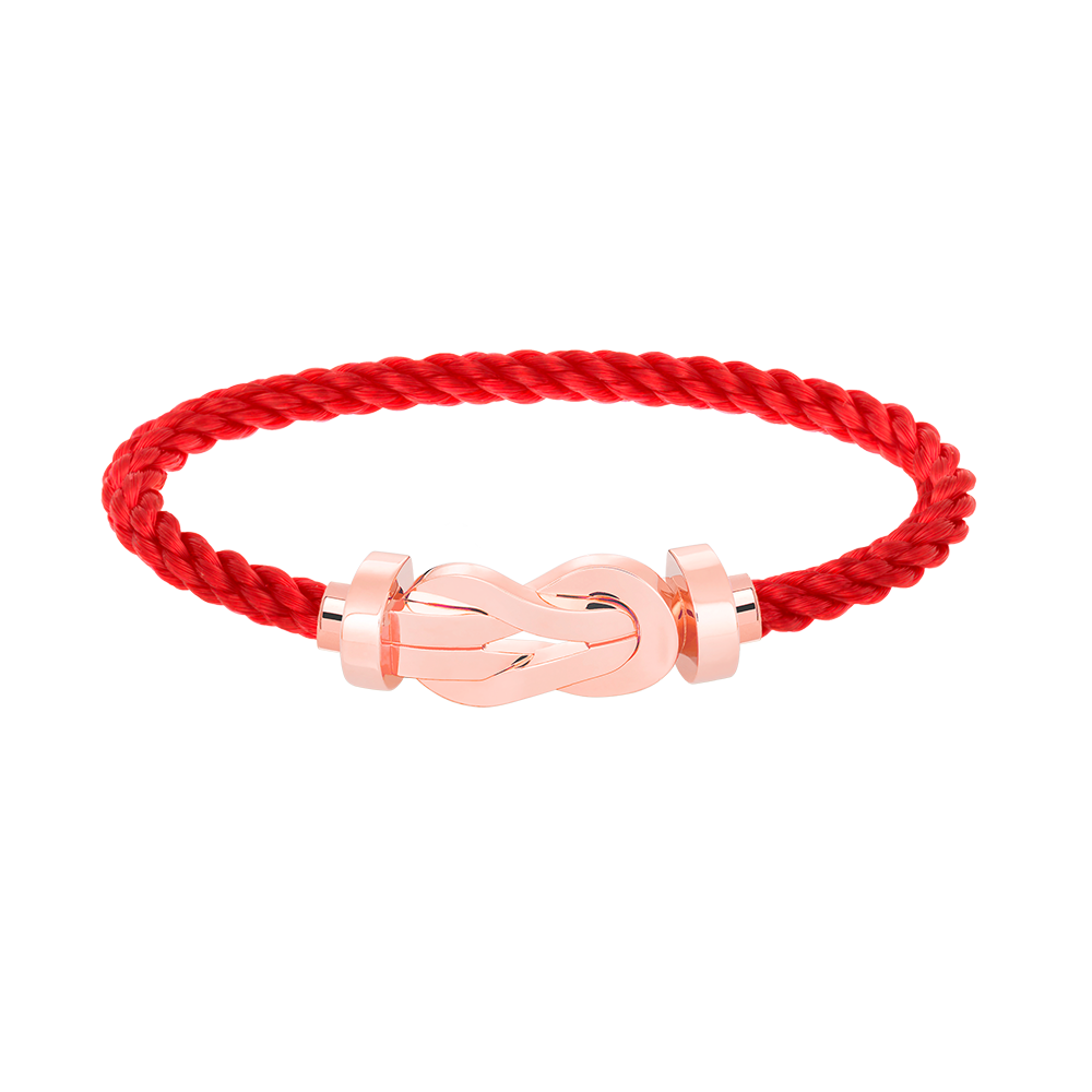 [Azure Tears]LARGE 8-FIGURE BUCKLE BRACELET - ROSE GOLD