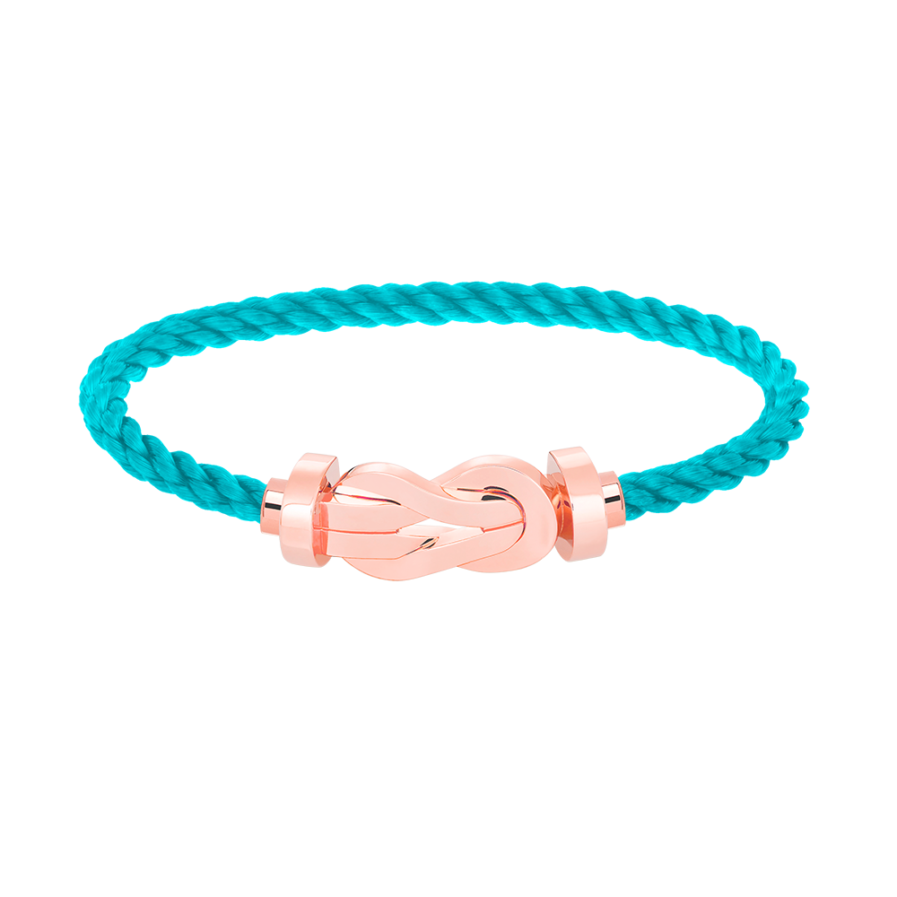 [Azure Tears]LARGE 8-FIGURE BUCKLE BRACELET - ROSE GOLD