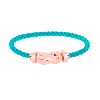 [Azure Tears]LARGE 8-FIGURE BUCKLE BRACELET - ROSE GOLD