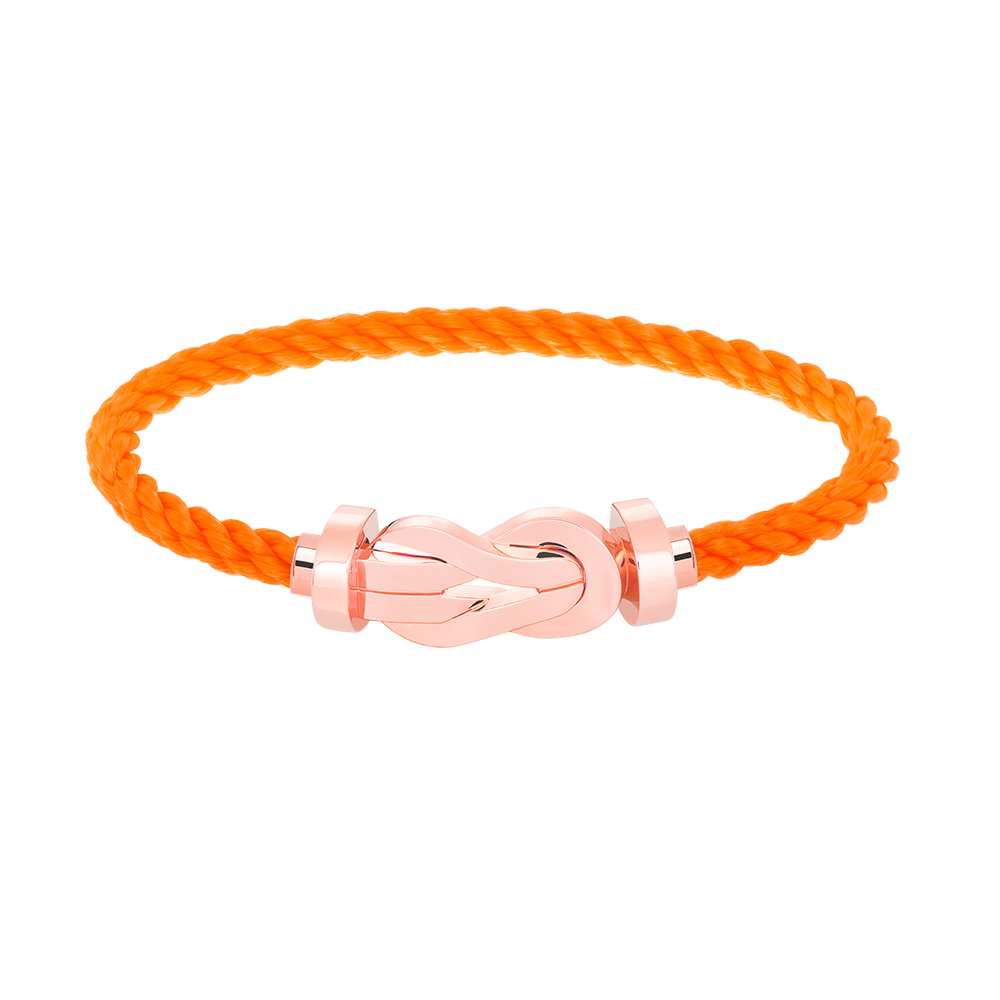 [Azure Tears]LARGE 8-FIGURE BUCKLE BRACELET - ROSE GOLD
