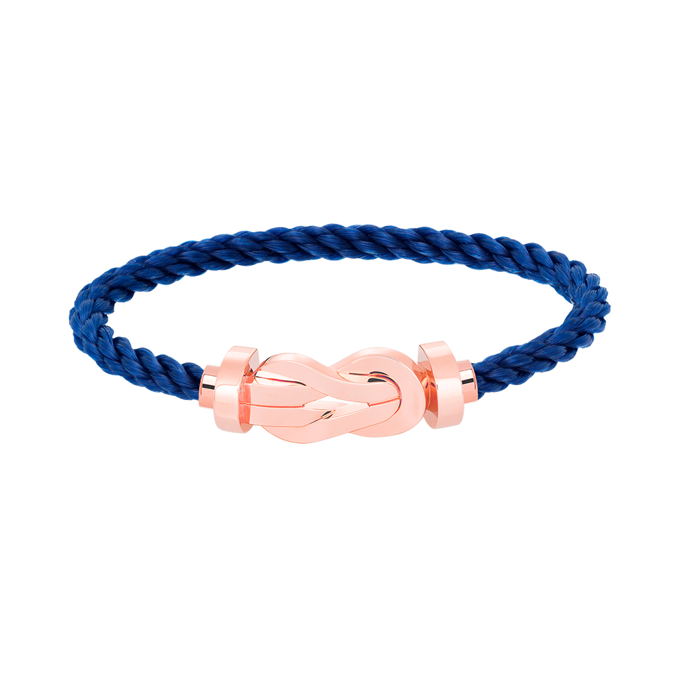 [Azure Tears]LARGE 8-FIGURE BUCKLE BRACELET - ROSE GOLD