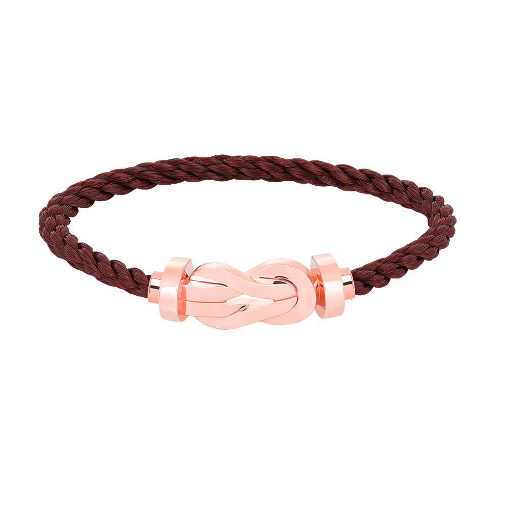 [Azure Tears]LARGE 8-FIGURE BUCKLE BRACELET - ROSE GOLD