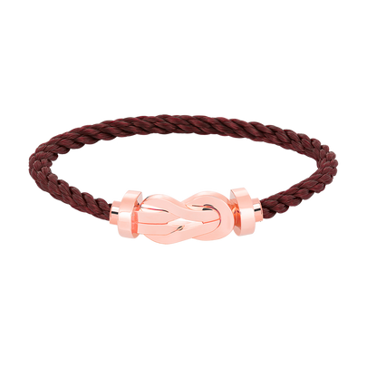 [Azure Tears]LARGE 8-FIGURE BUCKLE BRACELET - ROSE GOLD
