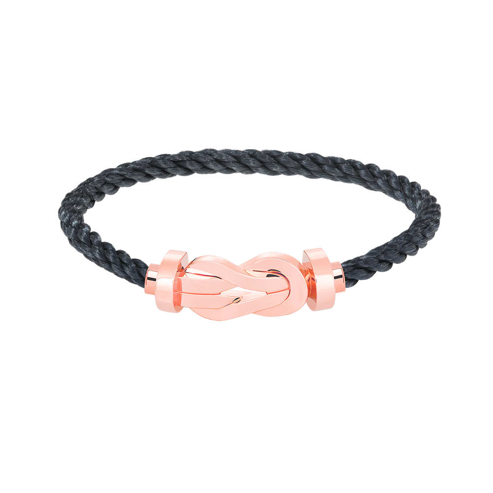 [Azure Tears]LARGE 8-FIGURE BUCKLE BRACELET - ROSE GOLD