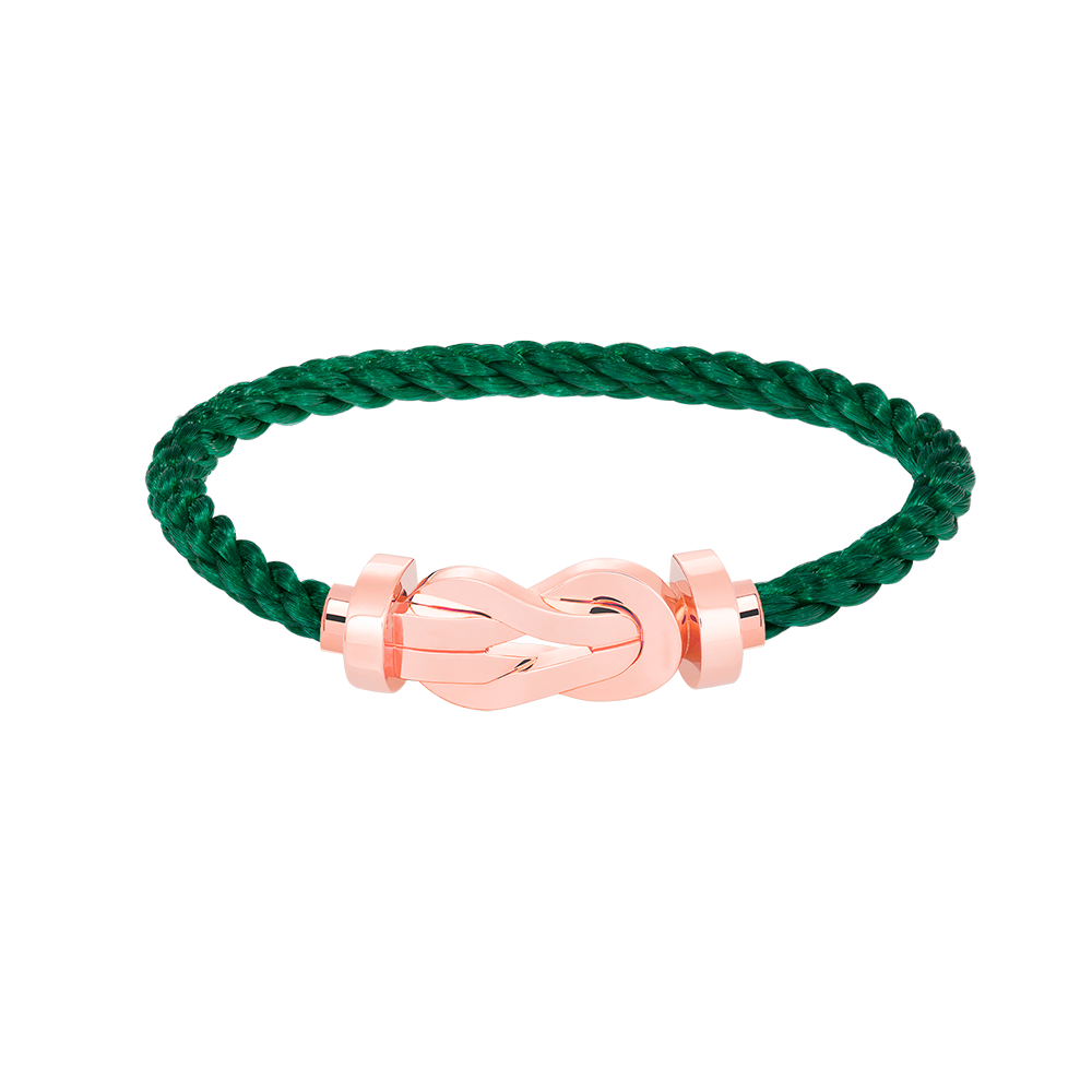 [Azure Tears]LARGE 8-FIGURE BUCKLE BRACELET - ROSE GOLD