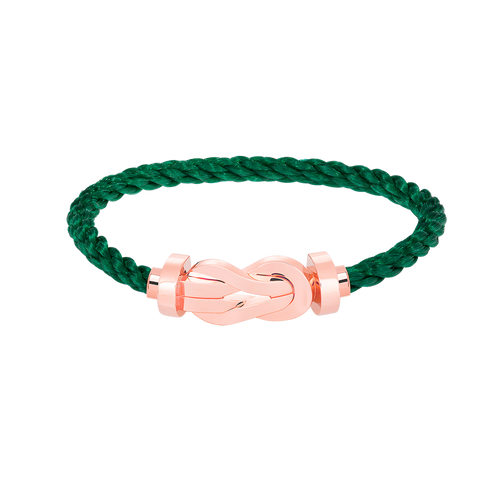 [Azure Tears]LARGE 8-FIGURE BUCKLE BRACELET - ROSE GOLD
