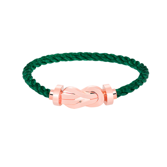 [Azure Tears]LARGE 8-FIGURE BUCKLE BRACELET - ROSE GOLD