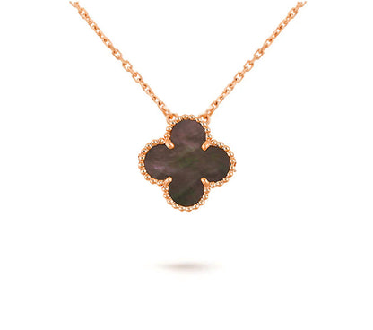 [Azure Tears]15MM CLOVER FLOWER PENDANT NECKLACE COLLECTION