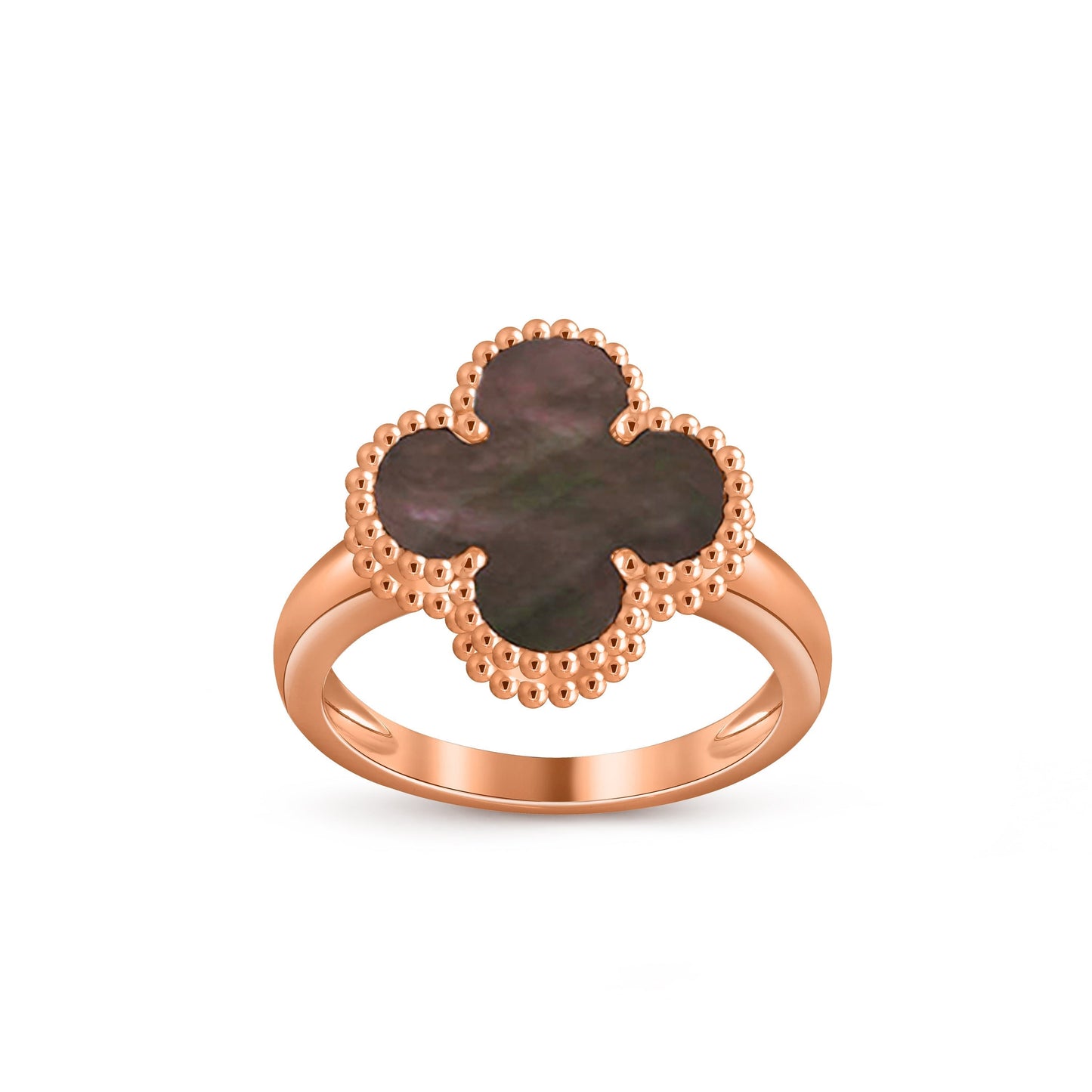 [Azure Tears]LUCKY CLOVER VINTAGE ROSE GOLD RING COLLECTION