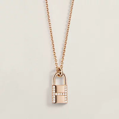 [Azure Tears]HM ADVANCED NICHE LOCK HEAD NECKLACE DIAMONDS