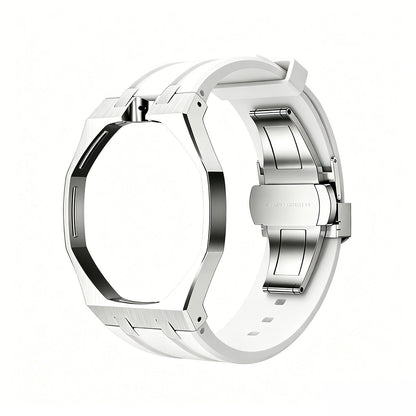 [Azure Tears]OAK POP WHITE STEEL SILICONE STRAP