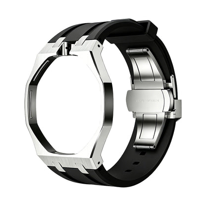 [Azure Tears]OAK POP BLACK STEEL SILICONE STRAP