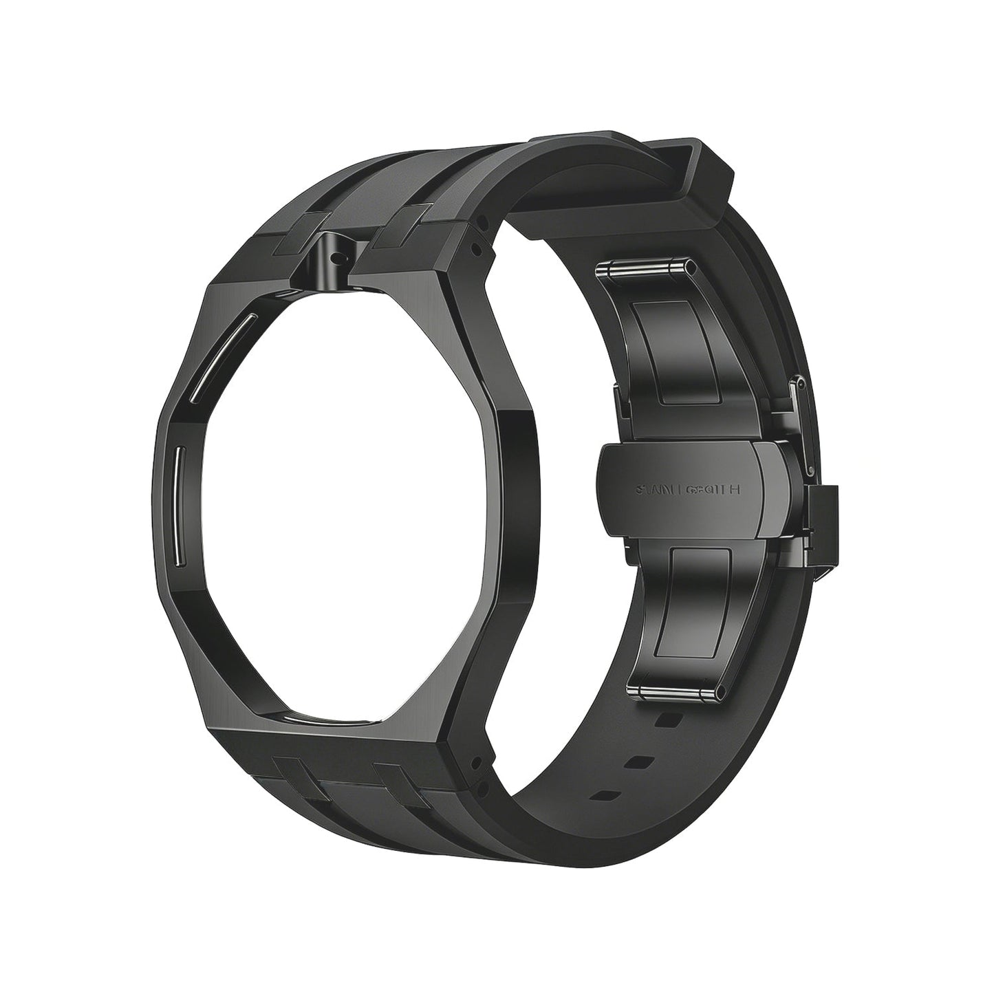 [Azure Tears]OAK POP BLACK STEEL CASE & SILICONE STRAP