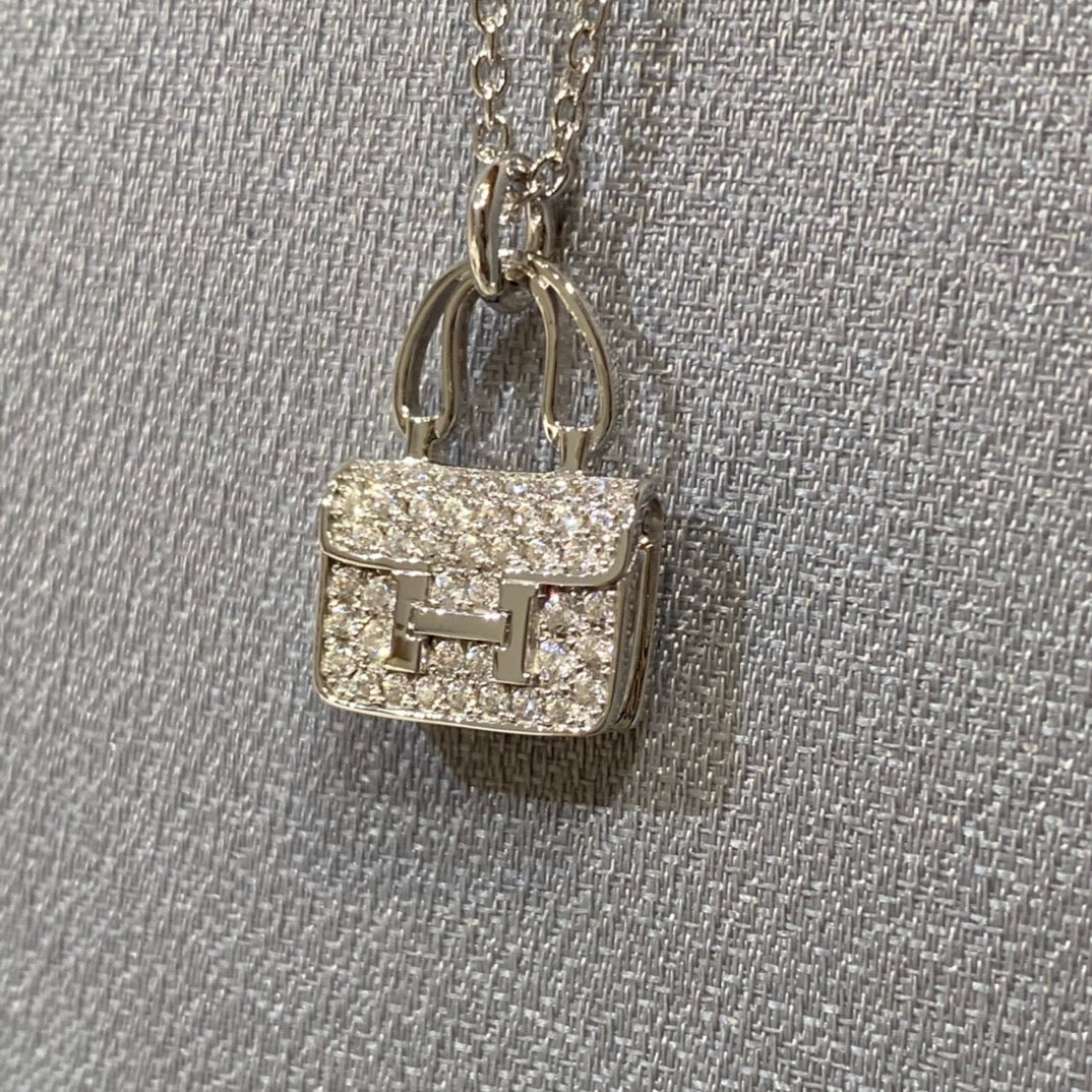 [Azure Tears]CONSTANCE PEDANT DIAMOND NECKLACE