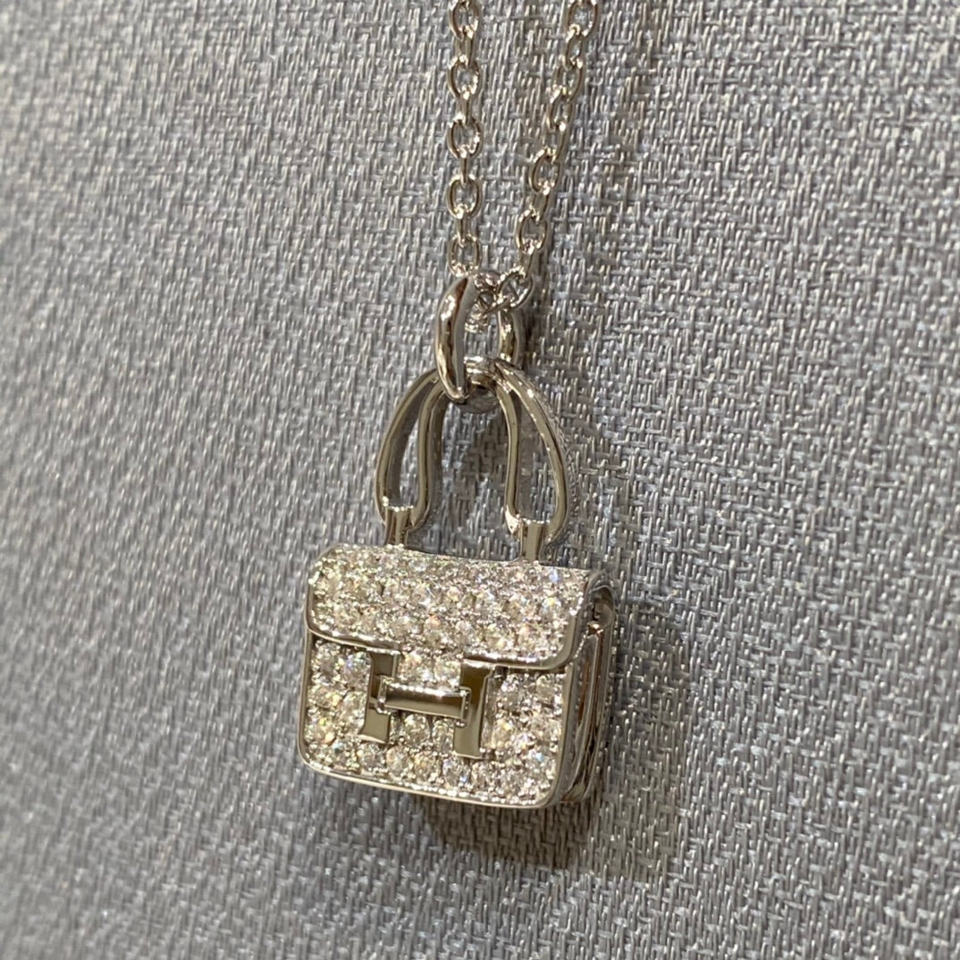 [Azure Tears]CONSTANCE PEDANT DIAMOND NECKLACE