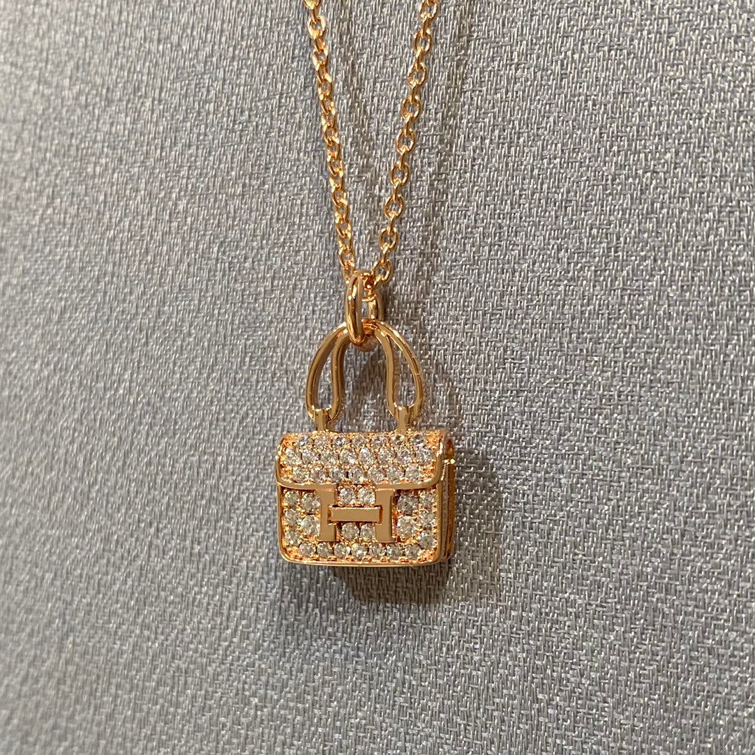 [Azure Tears]CONSTANCE PEDANT DIAMOND NECKLACE