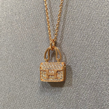 [Azure Tears]CONSTANCE PEDANT DIAMOND NECKLACE