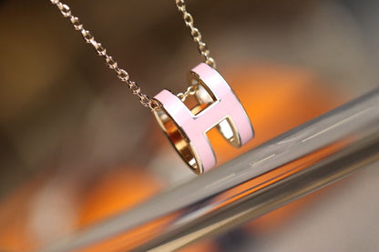 [Azure Tears]POP H PEDANT ROSE GOLD