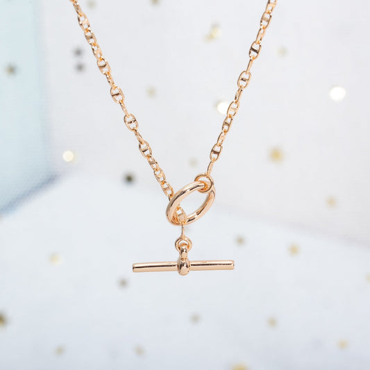 [Azure Tears]ECHAPPEE NECKLACE ROSE GOLD