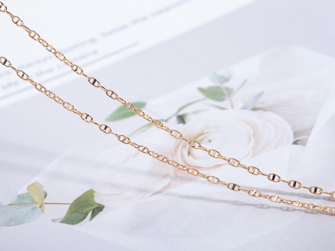 [Azure Tears]ECHAPPEE NECKLACE ROSE GOLD