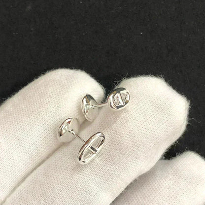 [Azure Tears]CHAINE SMALL EARRINGS GOLD AND SILVER