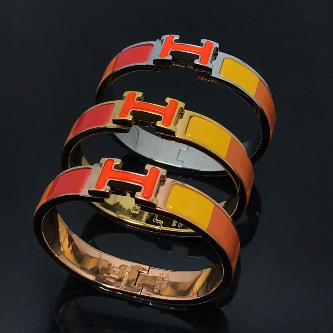 [Azure Tears]H BRACELET ORANGE RAINBOW CERAMIC