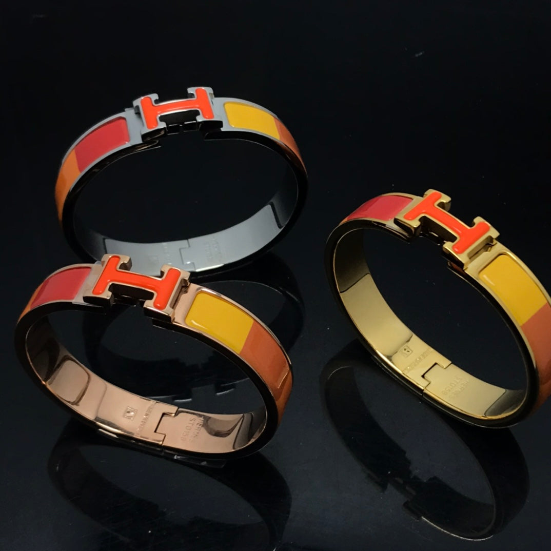 [Azure Tears]H BRACELET ORANGE RAINBOW CERAMIC
