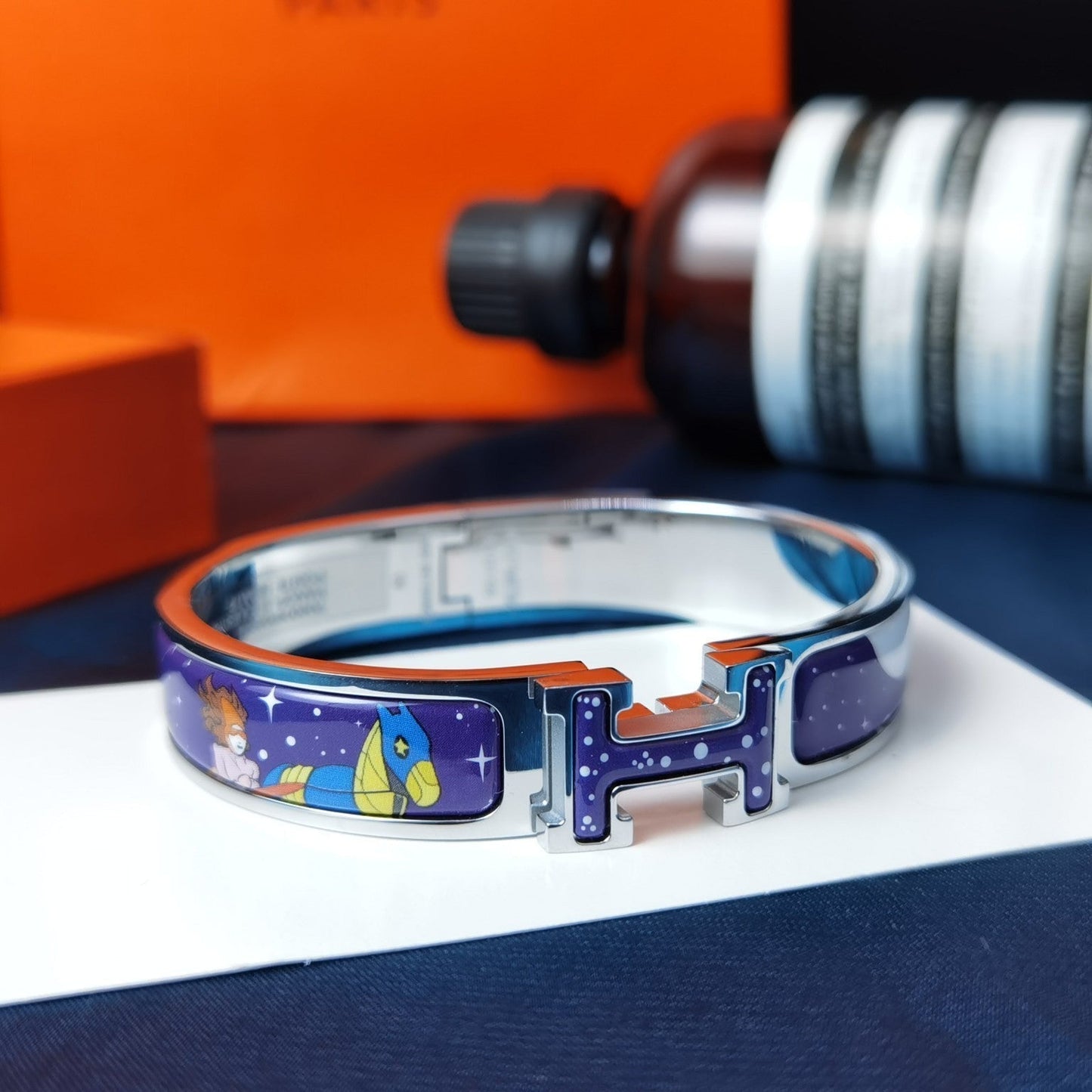 [Azure Tears]H STAR AND MOON BRACELET 12MM