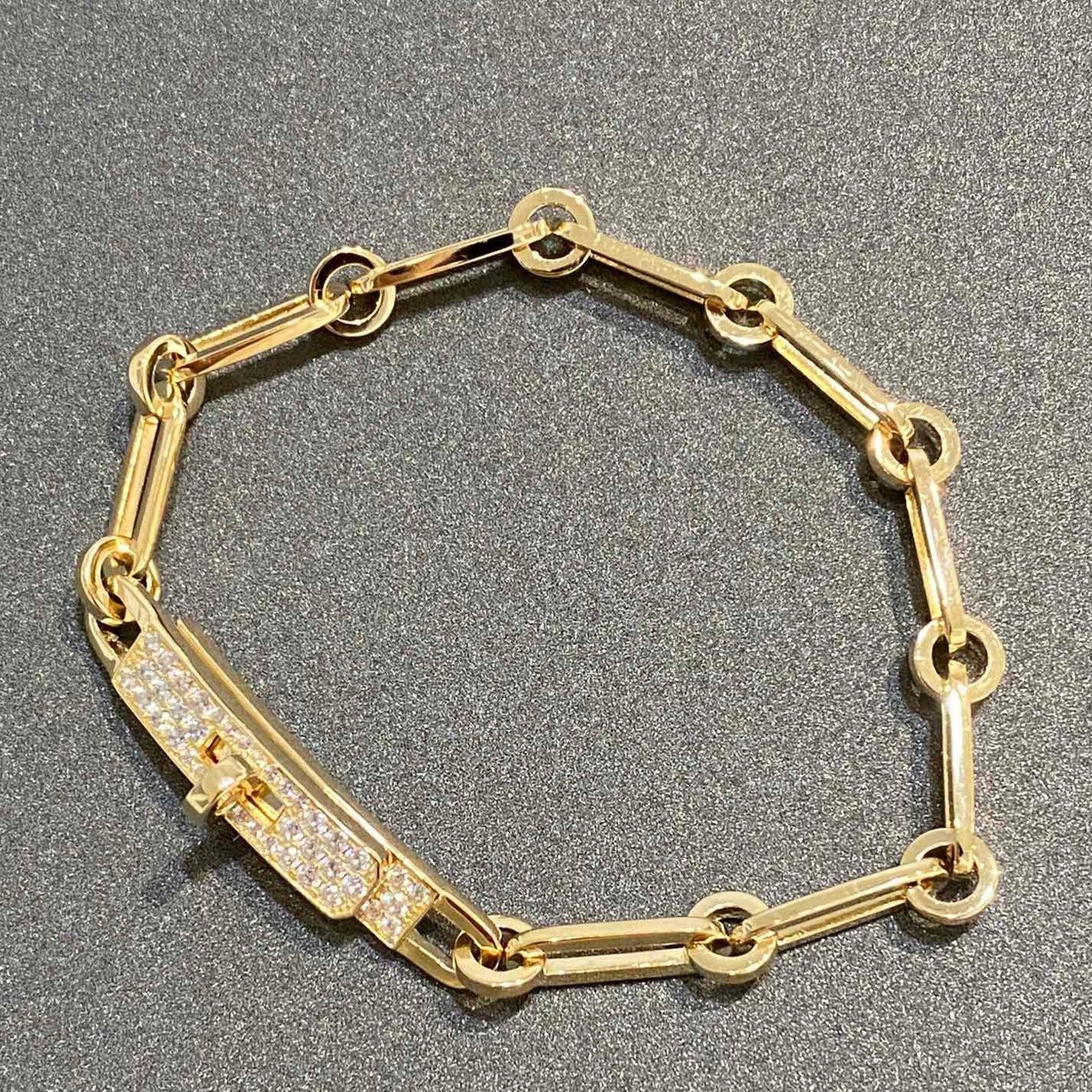 [Azure Tears]CHAINE BRACELET SMALL MODEL DIAMOND