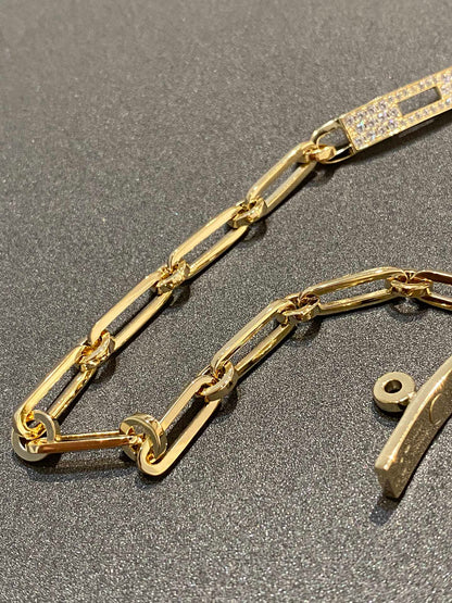 [Azure Tears]CHAINE BRACELET SMALL MODEL DIAMOND