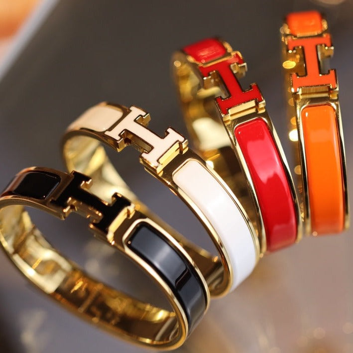 [Azure Tears]H BRACELET 12MM GOLD