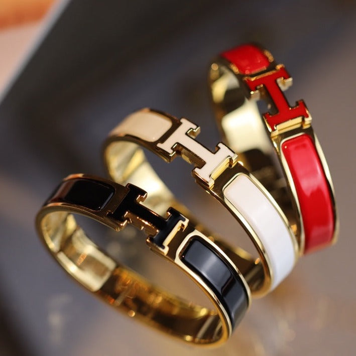 [Azure Tears]H BRACELET 12MM GOLD