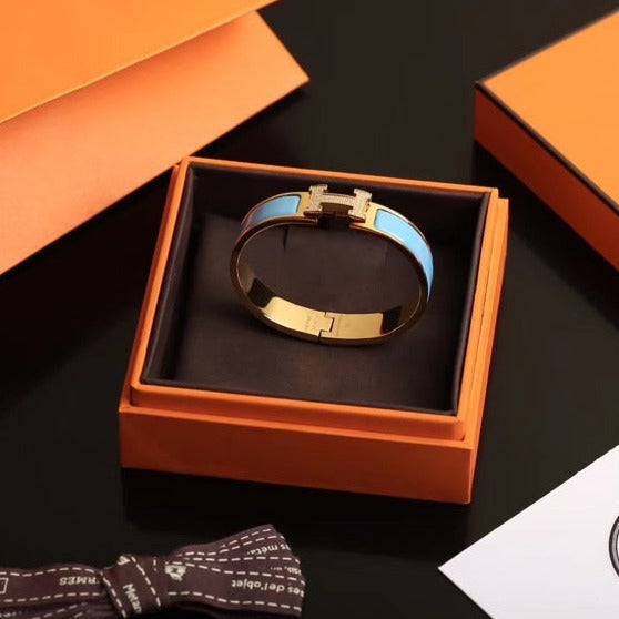 [Azure Tears]H CLOUD BLUE BRACELET GOLD DIAMOND