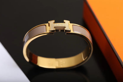 [Azure Tears]H BRACELET GOLD DIAMOND