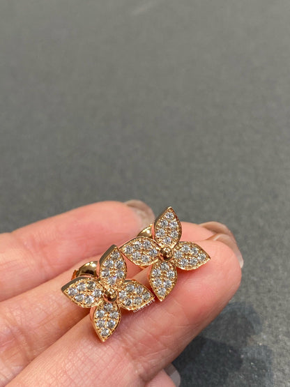 [Azure Tears]STAR DIAMOND EARRINGS