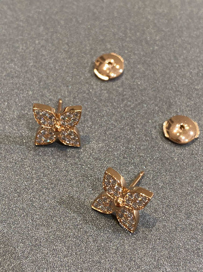 [Azure Tears]STAR DIAMOND EARRINGS